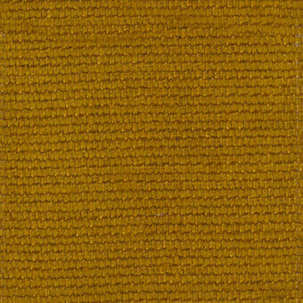 Mustard yellow fabric texture with a dense, nubby weave and uniform dot pattern; matte finish, simple horizontal yarn structure, labeled “777 a.”